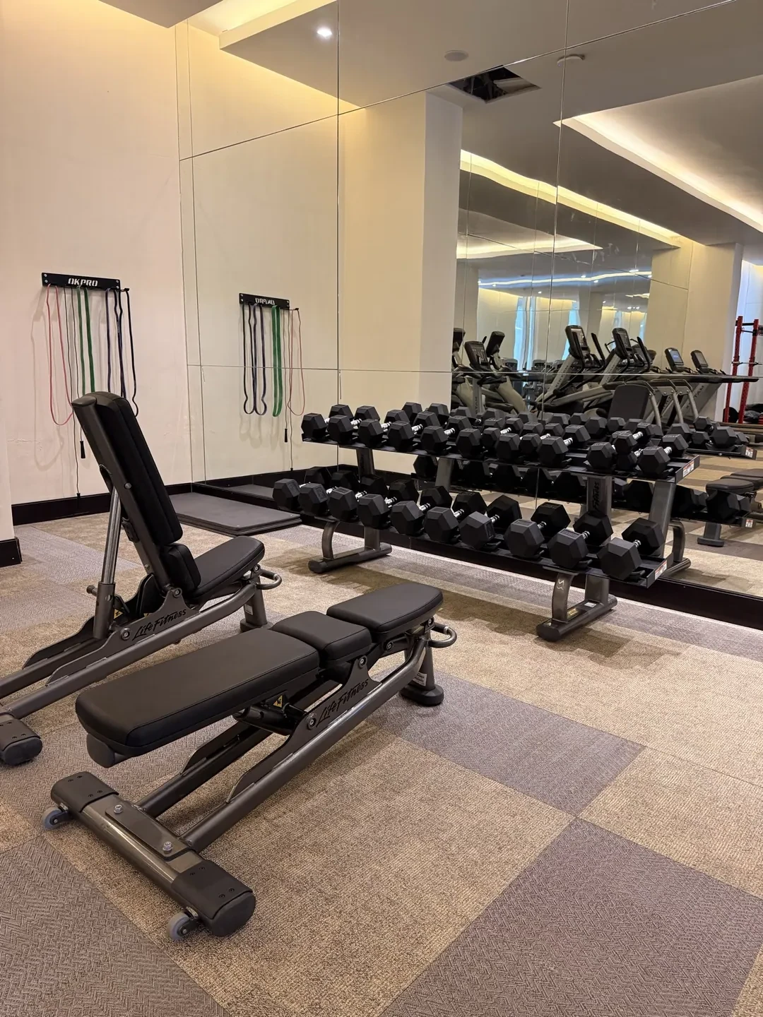 Lancaster Palace — Fitness & Spa Suite — Réalisation EFS Maroc