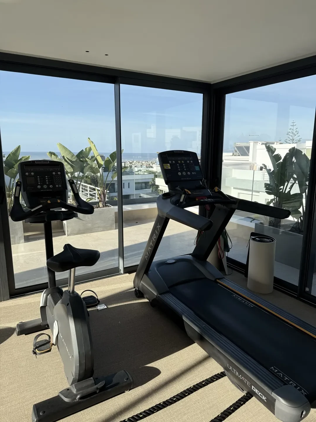 Villa Dr Dkhissi — Espace Santé & Sport — Réalisation Home Gym au Maroc par EFS Maroc