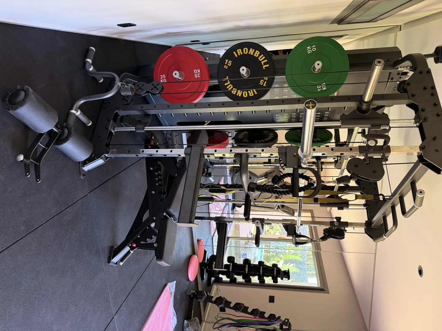 Villa Hamoudou — Home Gym Contemporain — Réalisation Home Gym au Maroc par EFS Maroc