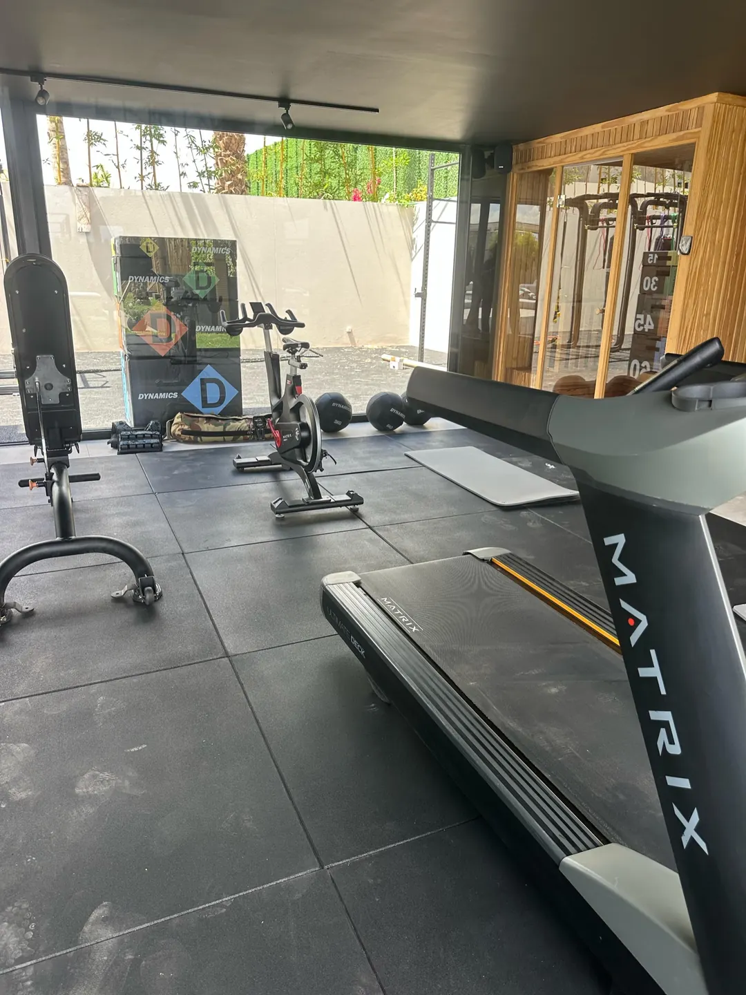 Villa Azzedine Ounahi — Home Gym Performance — Réalisation EFS Maroc
