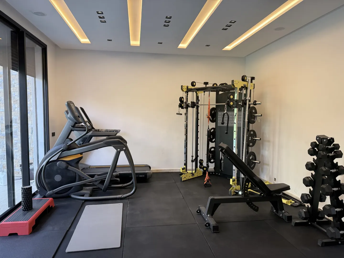 Villa Ziad — Ain Sebaa Casablanca — Réalisation Home Gym au Maroc par EFS Maroc